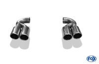 Fox sport exhaust part fits for VW Touareg type 7L pair of tail pipes to Anstecken - 2x90 type 16 right/left