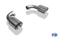 Fox sport exhaust part fits for VW Touareg type 7P pair of tail pipes to Anstecken - 1x125 type 25 right/left