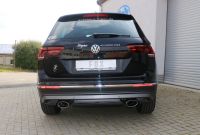 Fox sport exhaust part fits for VW Tiguan II petrol - 4motion final silencer exit right/left - 160x90 type 38 right/left