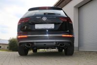 Fox sport exhaust part fits for VW Tiguan II petrol - 4motion final silencer exit right/left - 160x90 type 38 right/left