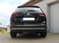 Fox sport exhaust part fits for VW Tiguan II petrol - 4motion final silencer exit right/left - 145x65 type 59 right/left