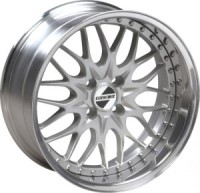 Kerscher KCS 3-tlg. silver polished Wheel 10,5x18 - 18 inch 5x112 bold circle