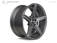MB Design KV1 grey shiny polished Wheel 12x20 - 20 inch 5x120,65 bolt circle