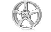 RC RC30 silver Wheel 7x17 - 17 inch 5x100 bolt circle