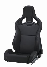Recaro Sportster CS with side airbag Synthetic Leather black drivers side