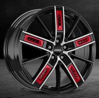 RONAL R67 Red Right                                                          JETBLACK-frontpolished          8.0x19 / 5x114,3