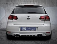 rear diffuser jms racelook exclusiv line fits for VW Golf 6