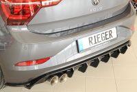 Rieger rear skirt insert (for sport-exhaust) fits for VW Polo AW