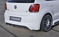 Rieger rear apron for sport end pipe left  fits for VW Polo 6R